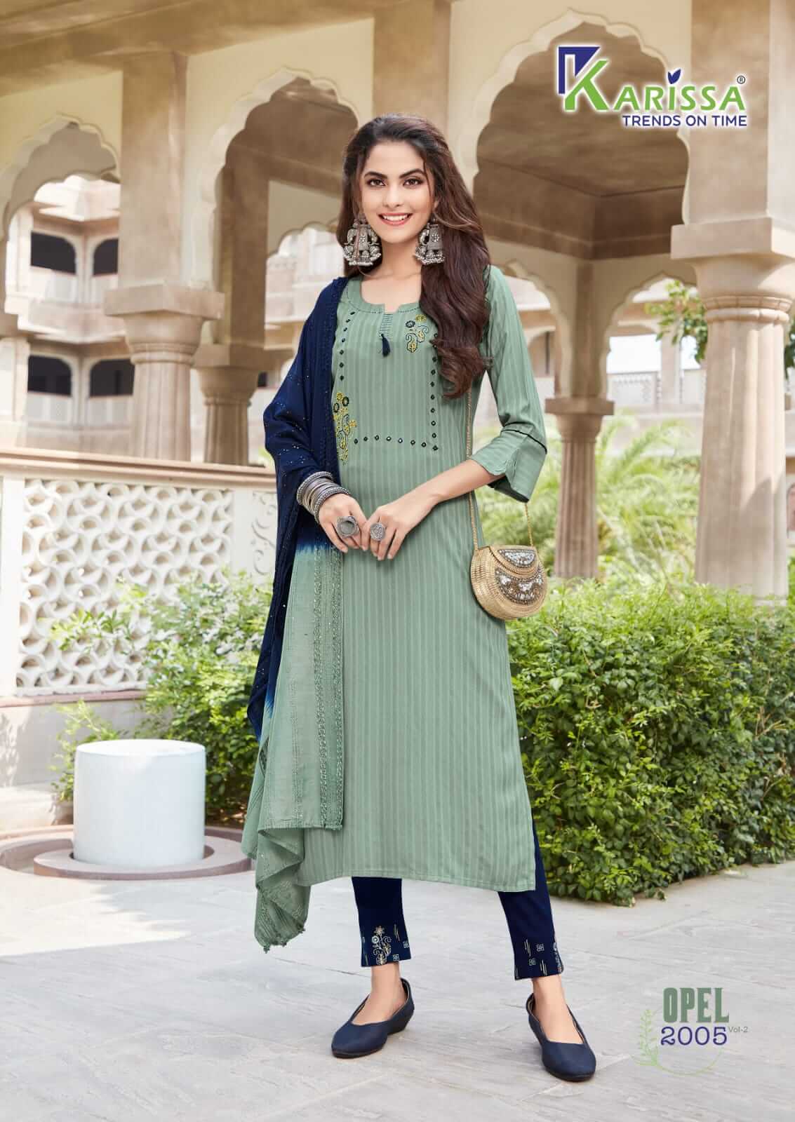 Karissa Opel vol 2 Churidar Salwar Suits collection 4