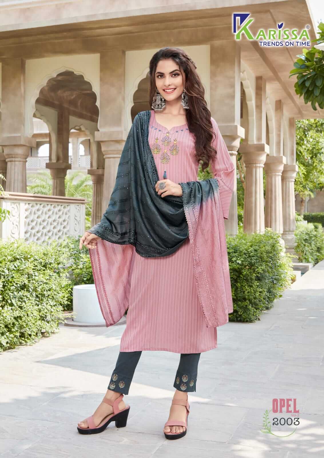 Karissa Opel vol 2 Churidar Salwar Suits collection 6