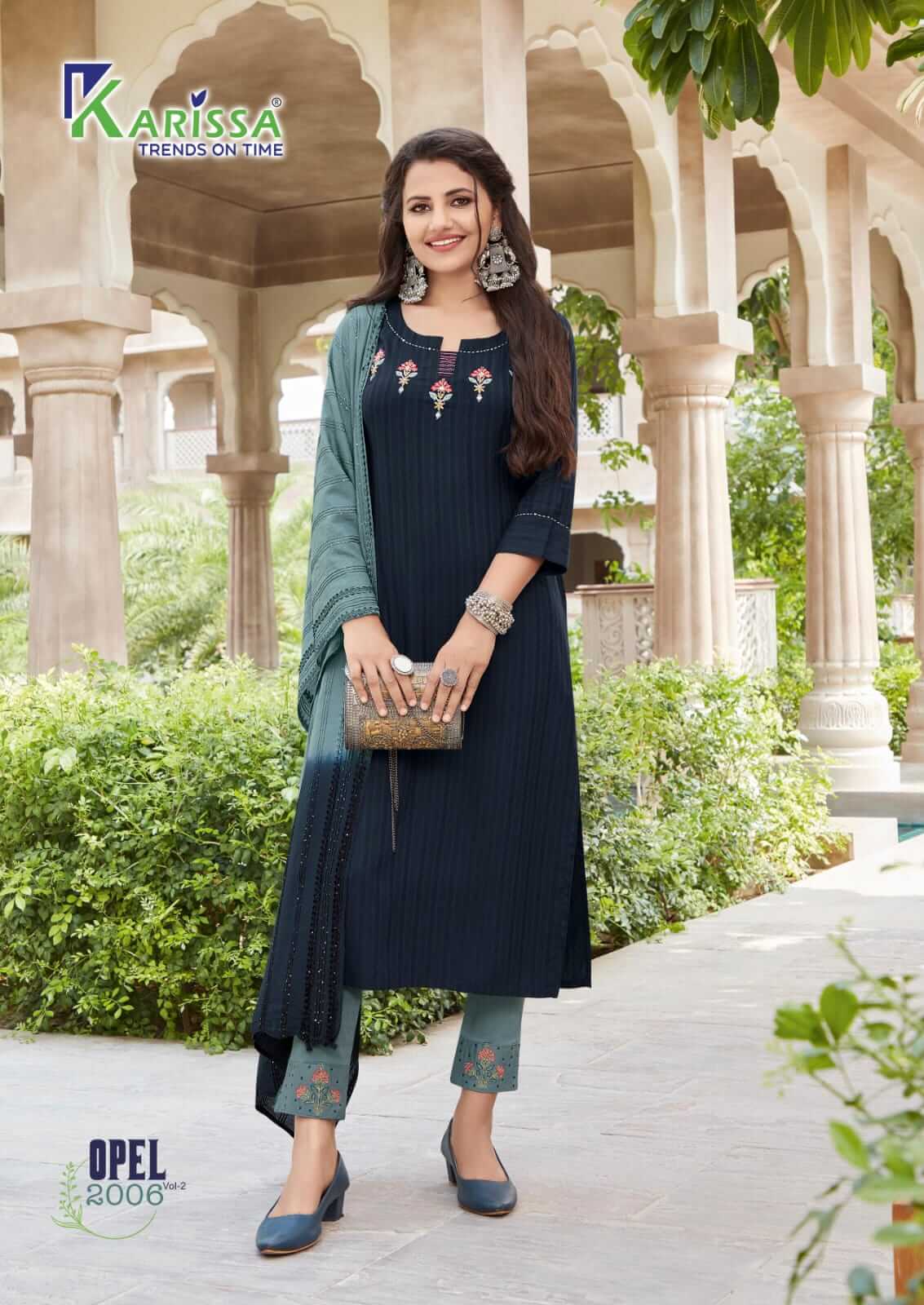 Karissa Opel vol 2 Churidar Salwar Suits collection 5