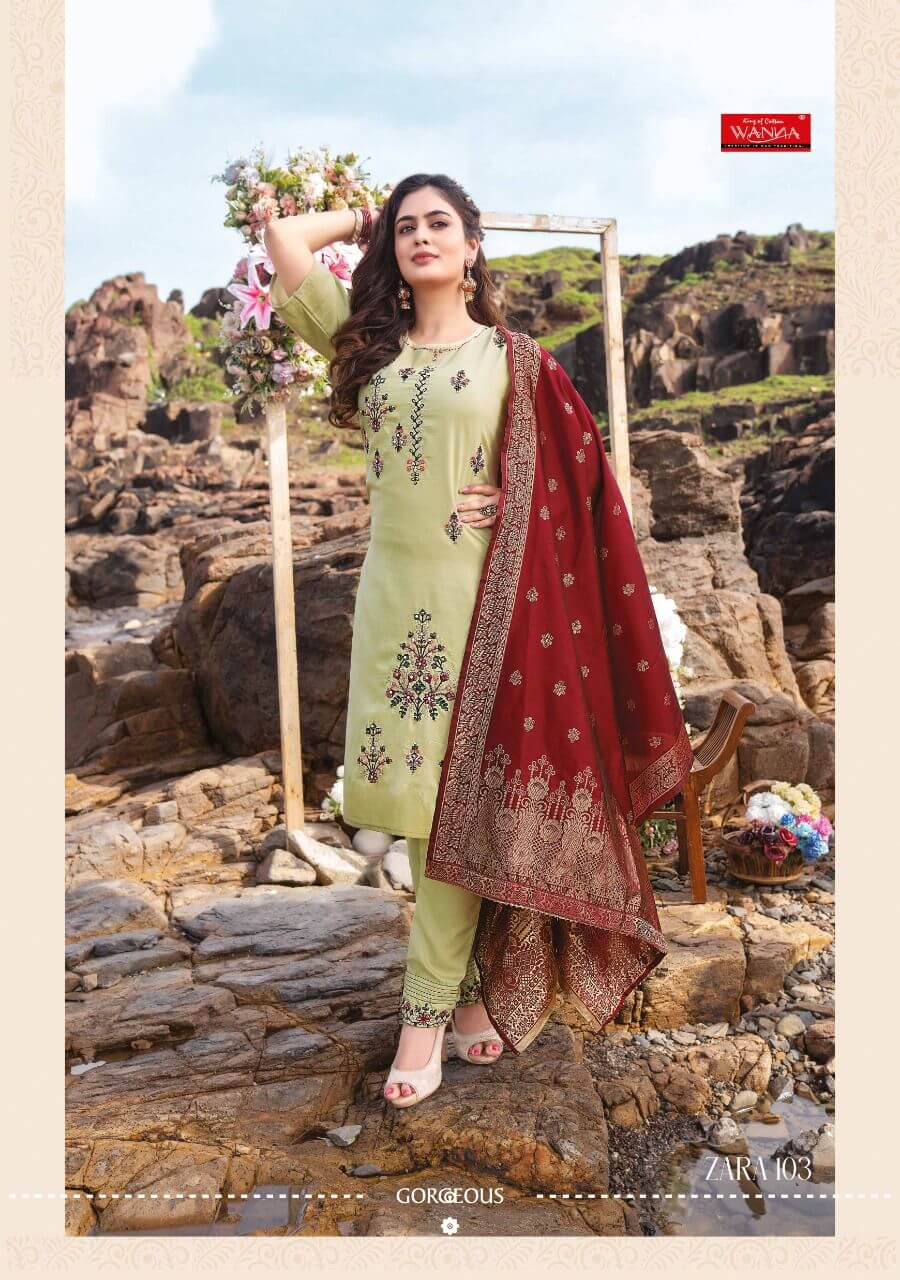 Wanna Zara Kurti with Dupatta Catalog collection 3