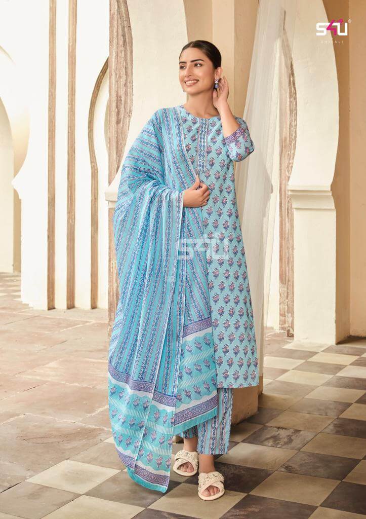 S4u Rabta Cotton Salwar Kameez collection 9