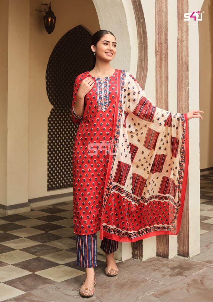 S4u Rabta Cotton Salwar Kameez collection 7