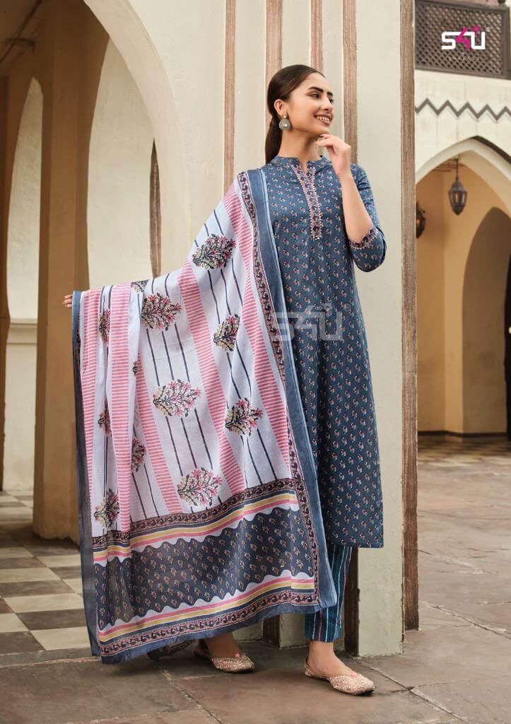 S4u Rabta Cotton Salwar Kameez collection 8