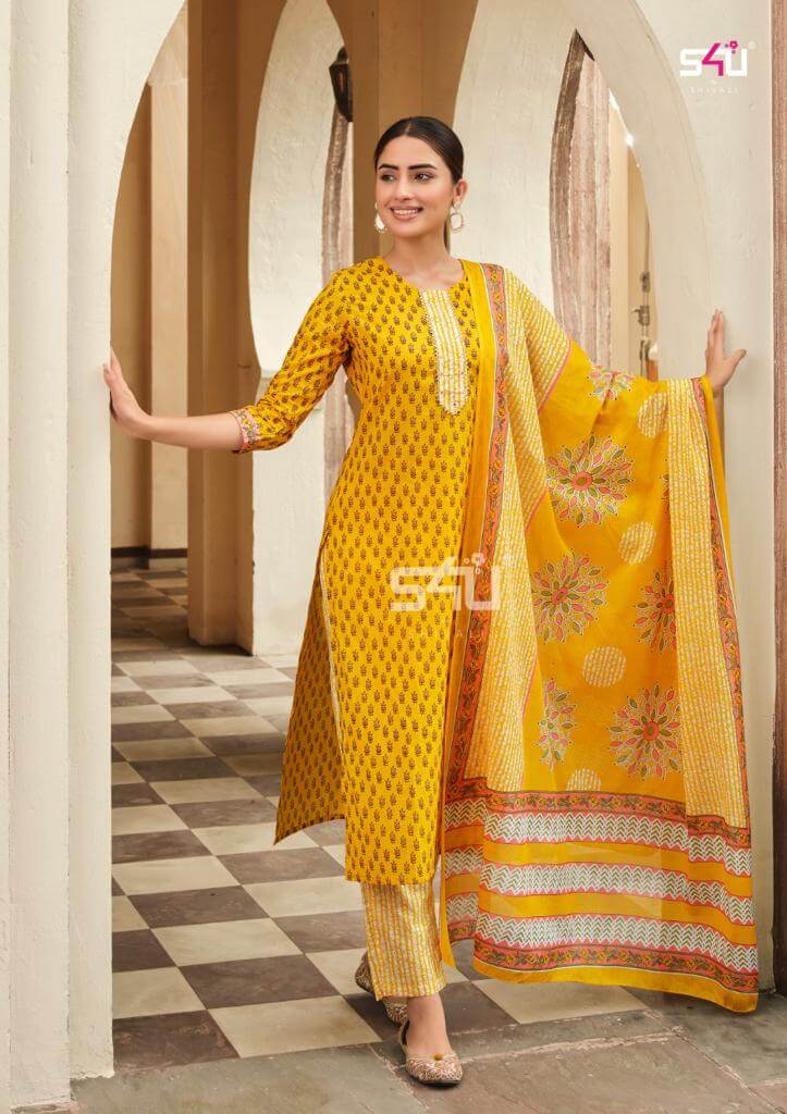 S4u Rabta Cotton Salwar Kameez collection 1