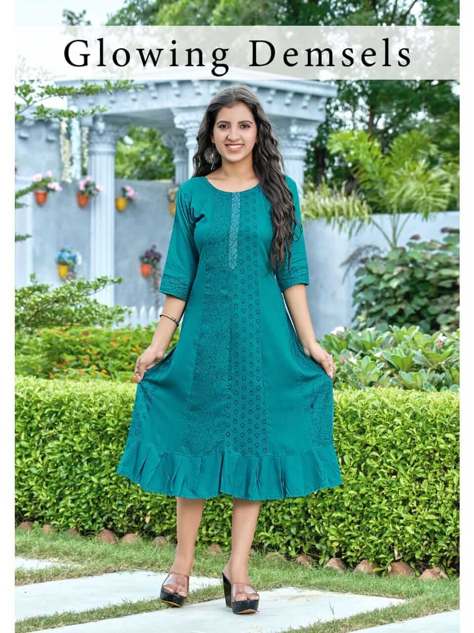 Kinti Flavours Rayon Kurti Catalog collection 6