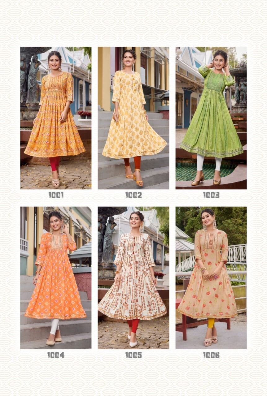 diya trends colour flair vol 1 Gowns Catalog collection 3