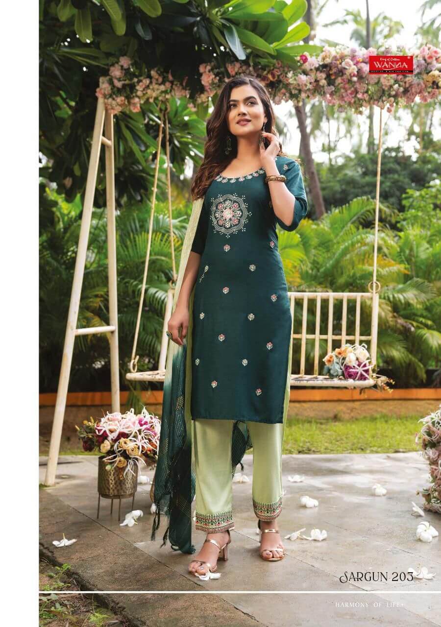 Wanna Sargun vol 2 Embroidery Salwar Kameez Catalog collection 6