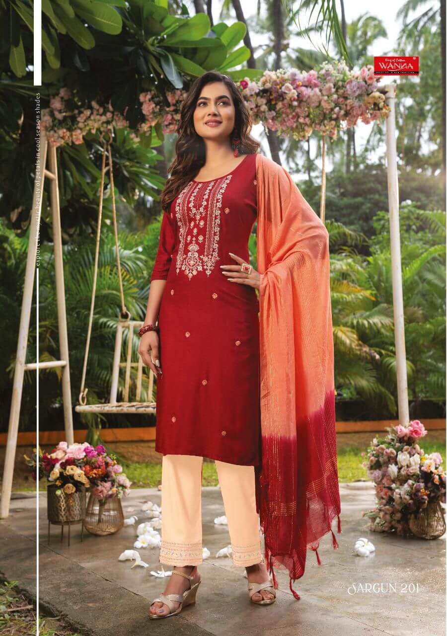 Wanna Sargun vol 2 Embroidery Salwar Kameez Catalog collection 5