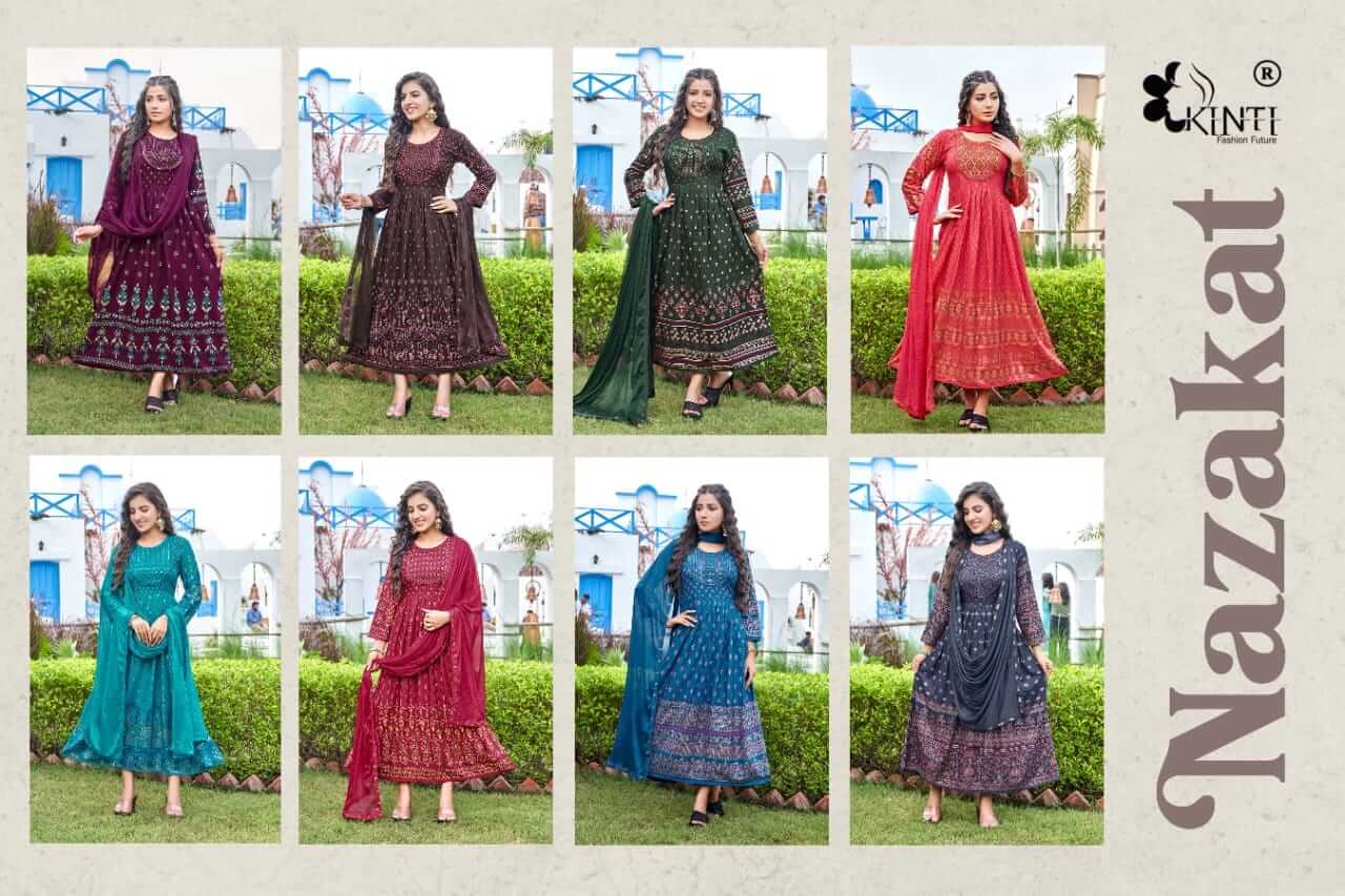 Kinti Nazakat Kurti with Dupatta collection 5