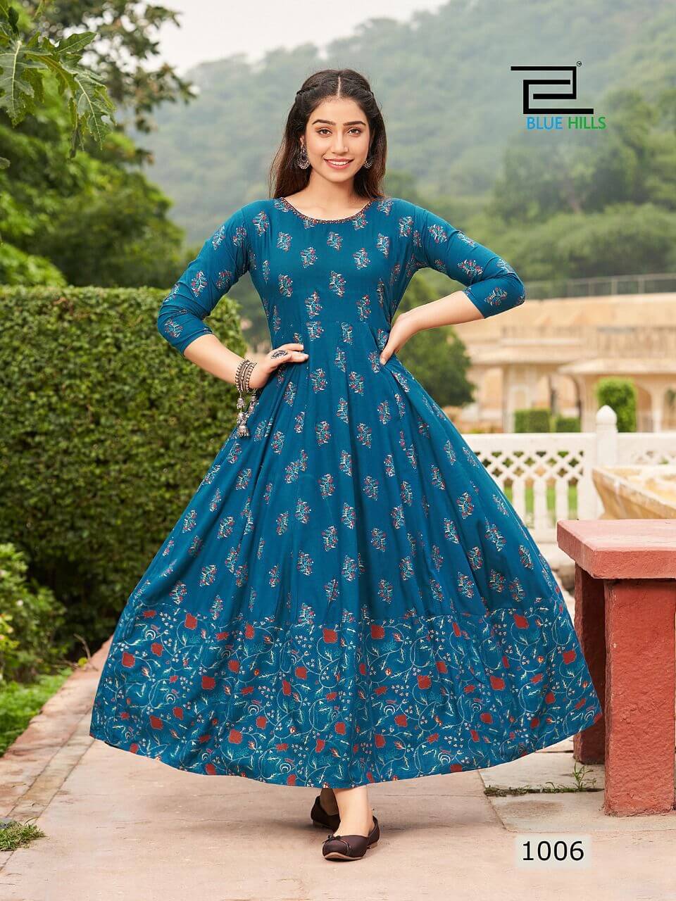 Blue Hills Rani vol 1 Gowns Catalog collection 8