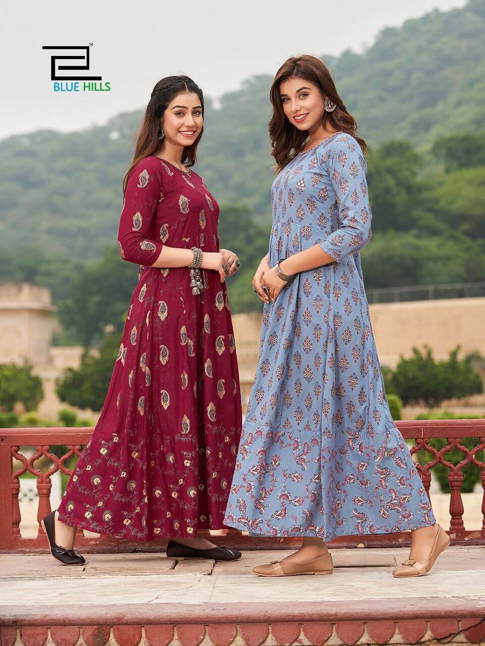 Blue Hills Rani vol 1 Gowns Catalog collection 9