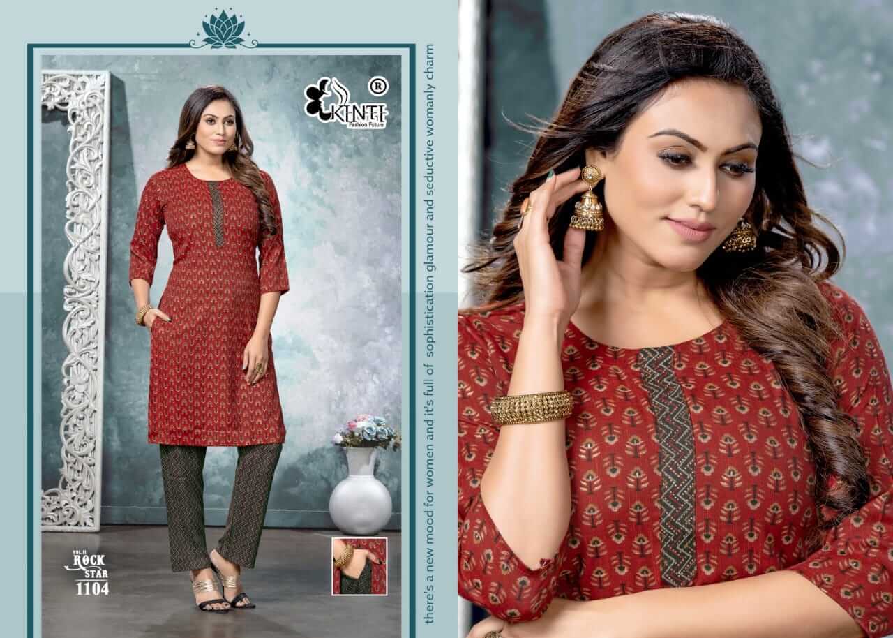 Kinti Rock Star vol 11 Kurtis with Bottom Catalog collection 1