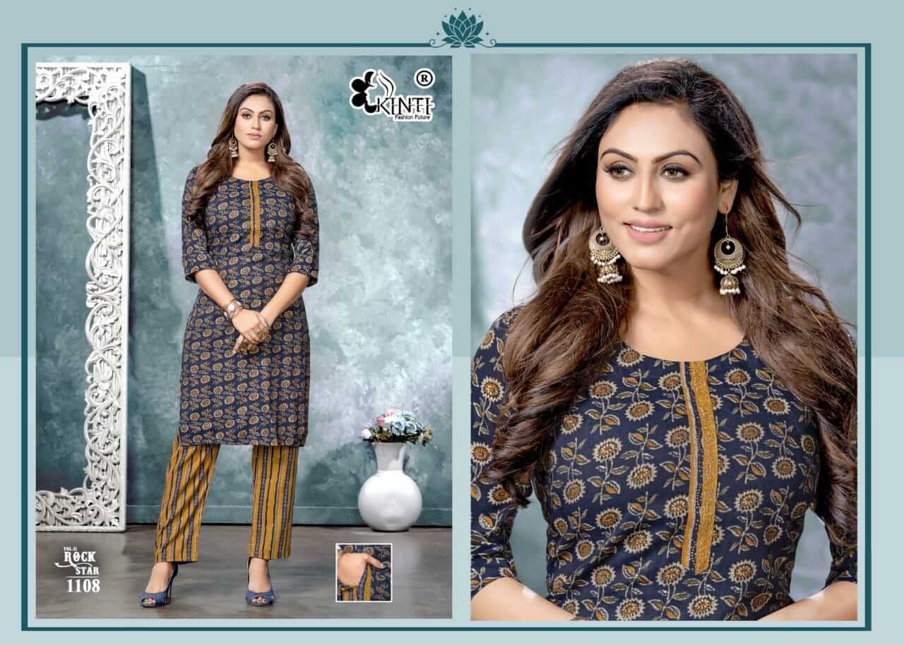 Kinti Rock Star vol 11 Kurtis with Bottom Catalog collection 8