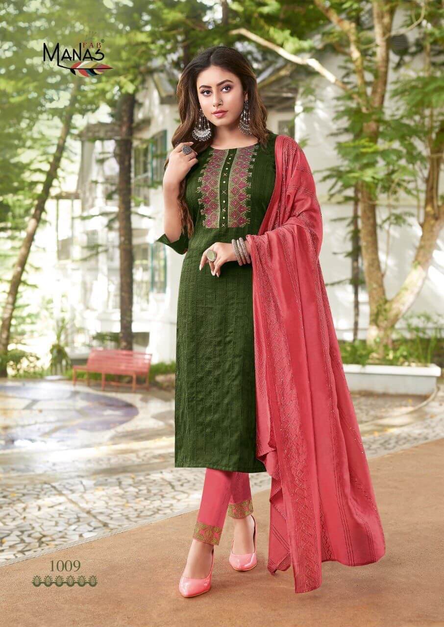 Manas Sparkle vol 2 Embroidery Salwar Kameez Catalog collection 2