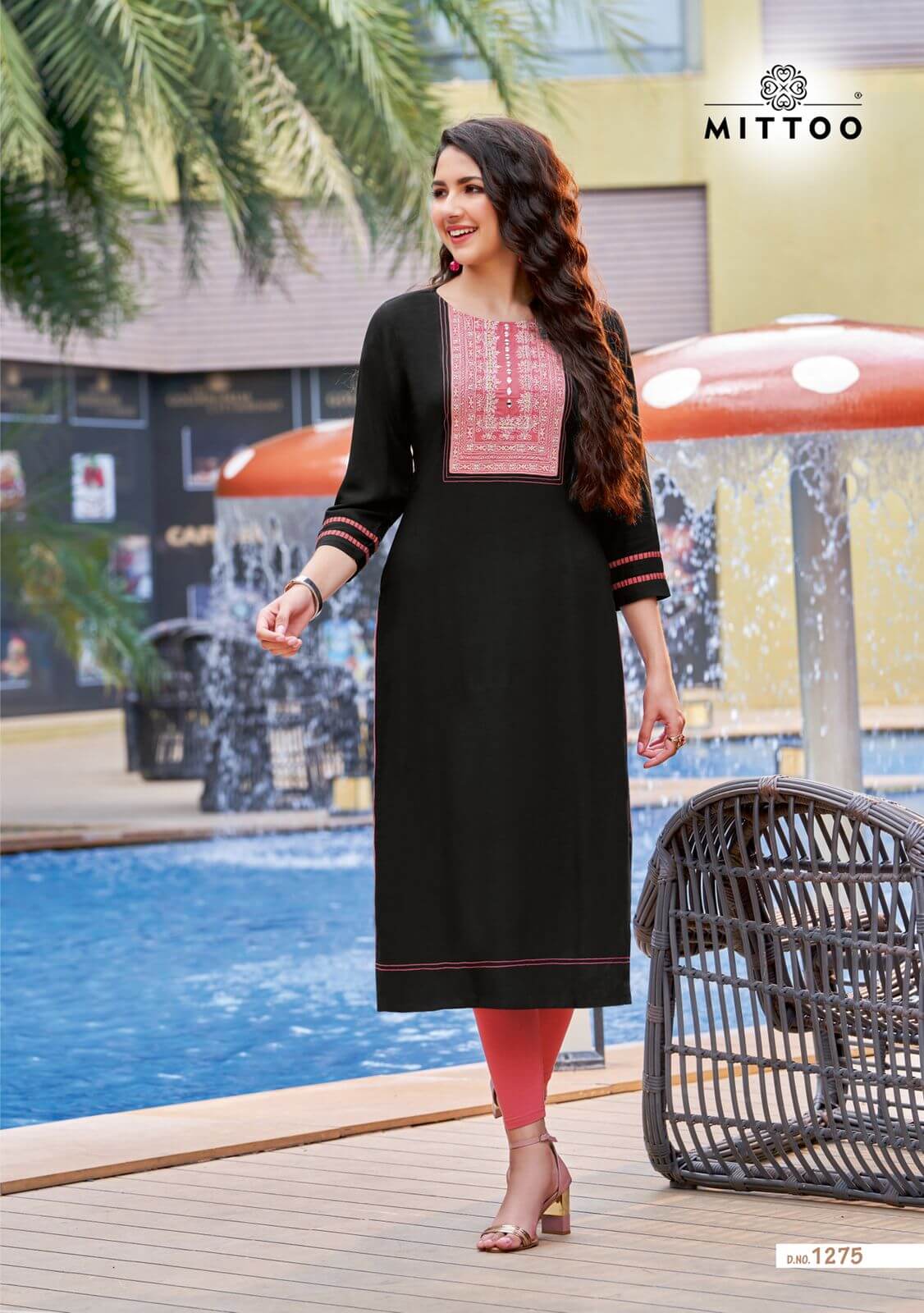 Mittoo Palak vol 32 Rayon Kurti Catalog collection 1