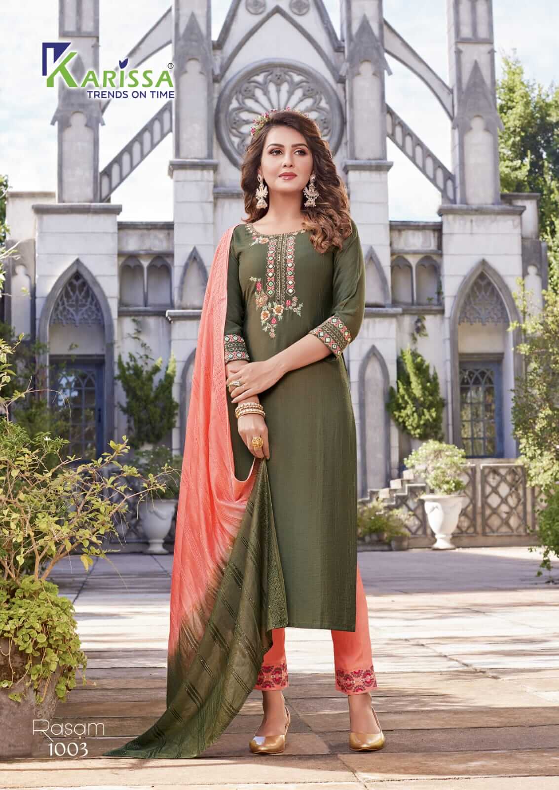 Karissa Rasam Readymade Dress Catalog collection 7