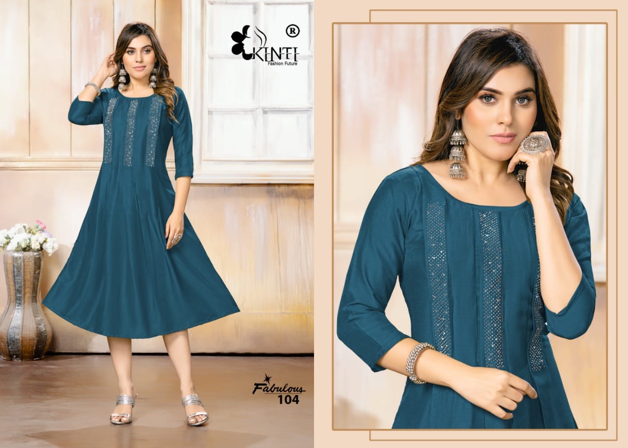 Kinti Fabulous Casual Wear Kurti Catalog collection 6