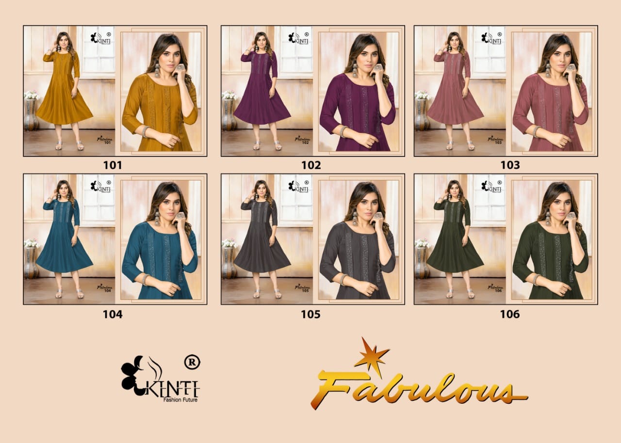 Kinti Fabulous Casual Wear Kurti Catalog collection 1