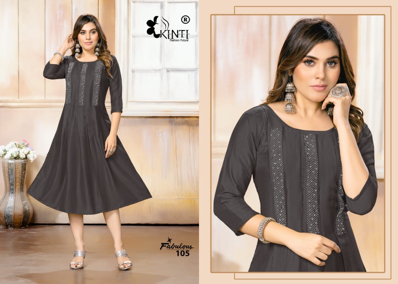 Kinti Fabulous Casual Wear Kurti Catalog collection 2