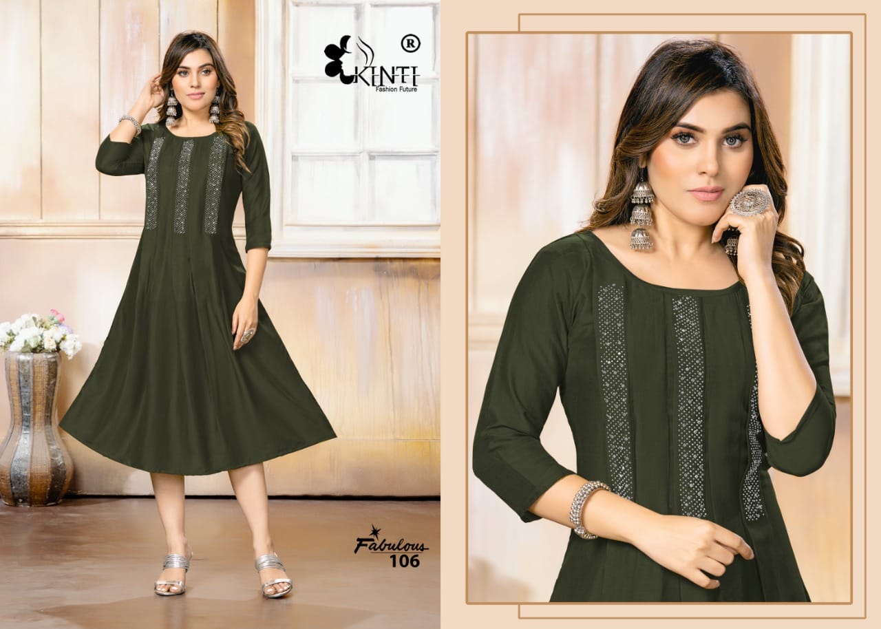 Kinti Fabulous Casual Wear Kurti Catalog collection 3