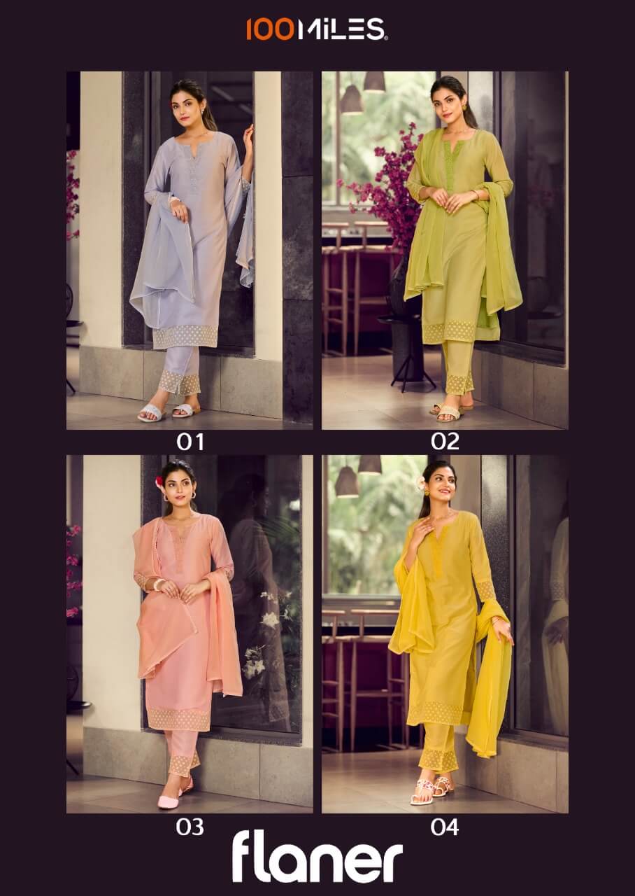 100Miles Flaner Readymade Dress Catalog collection 3