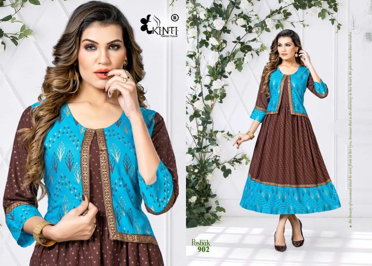 Kinti Poshak vol 9 A Line Kurti Catalog collection 9