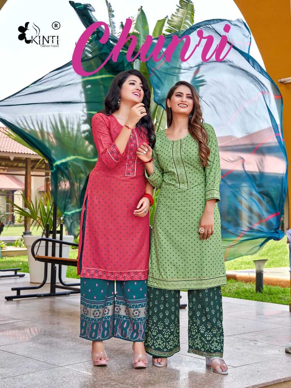 Kinti Chunri Printed Salwar Kameez Catalog collection 7