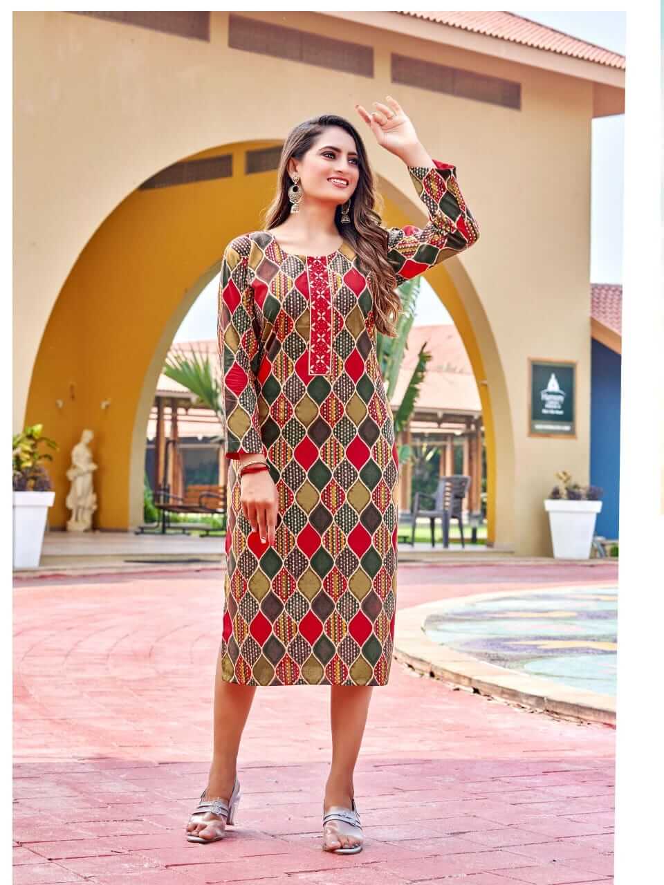 Kinti Shilpa Printed Kurti Catalog collection 4