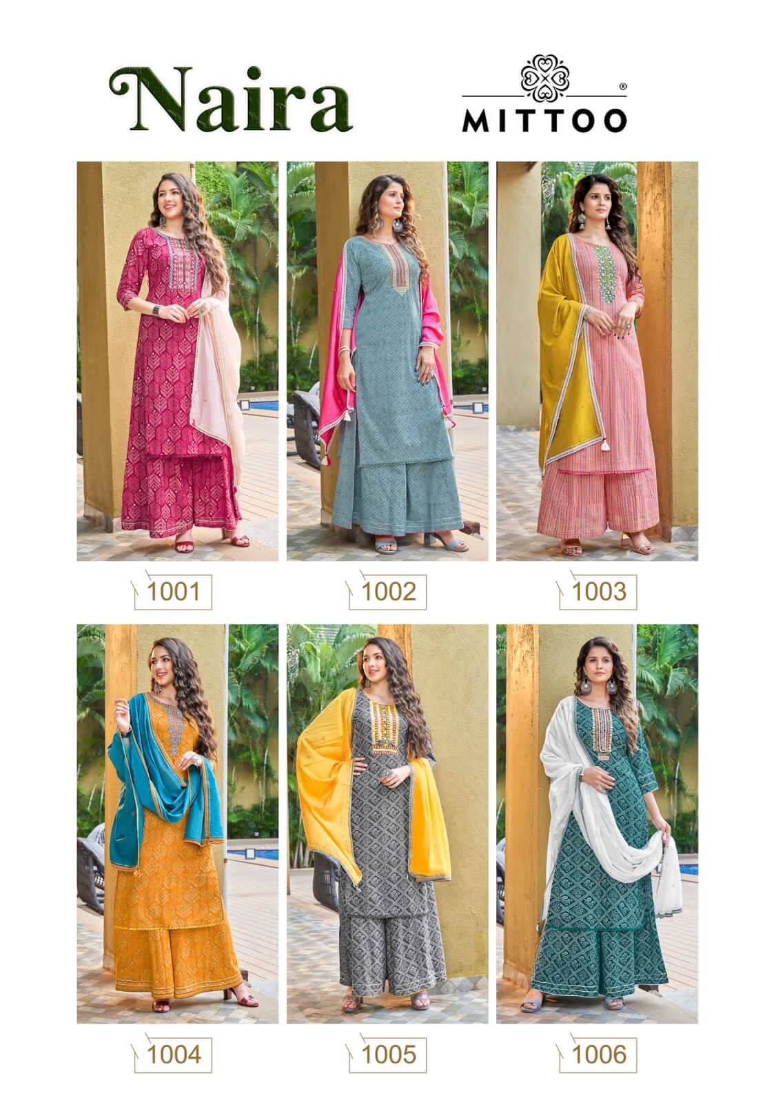 Mittoo Naira Printed Salwar Kameez Catalog collection 5