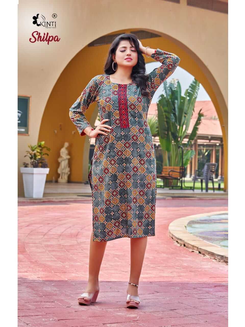 Kinti Shilpa Printed Kurti Catalog collection 6