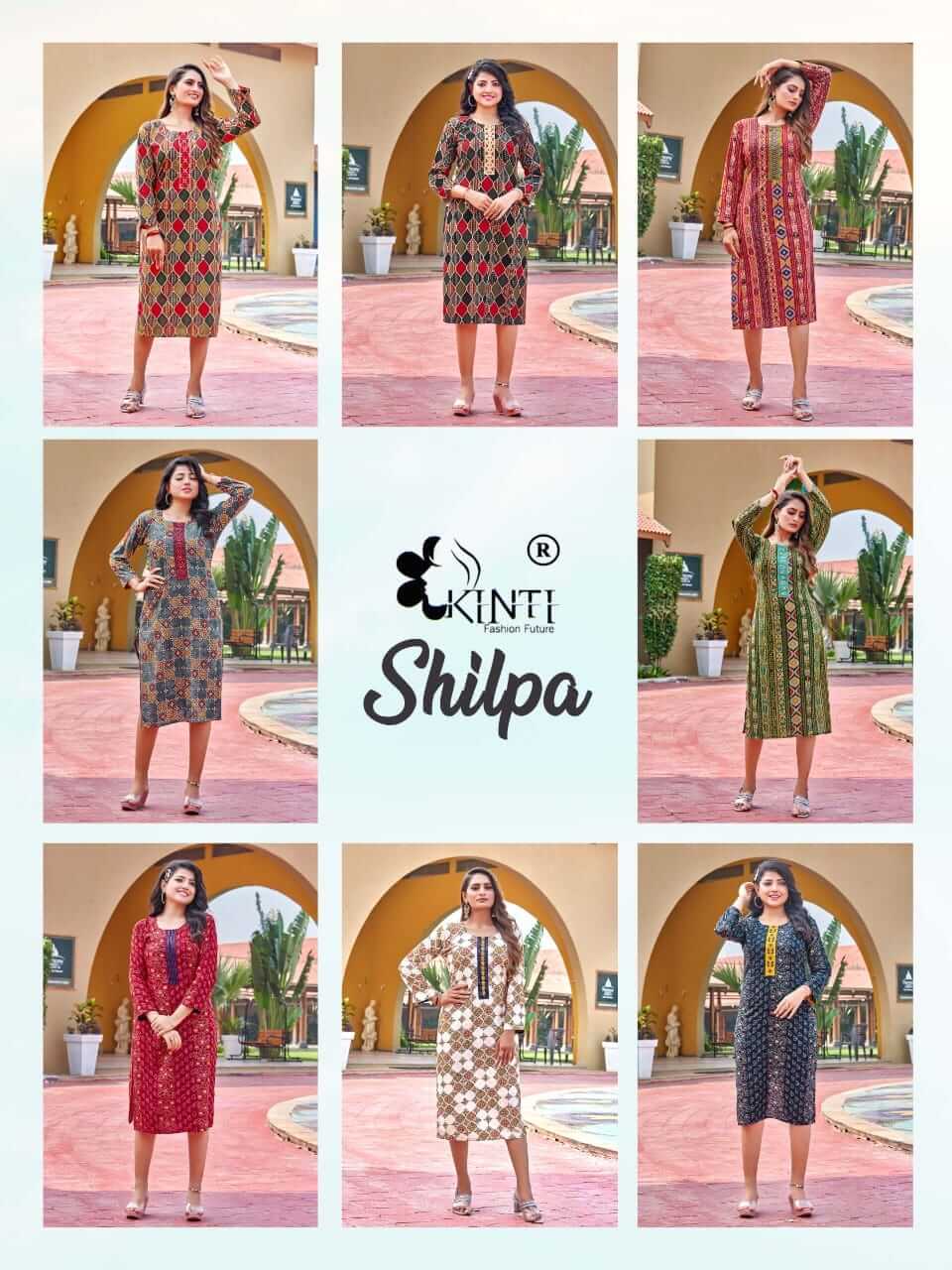 Kinti Shilpa Printed Kurti Catalog collection 3