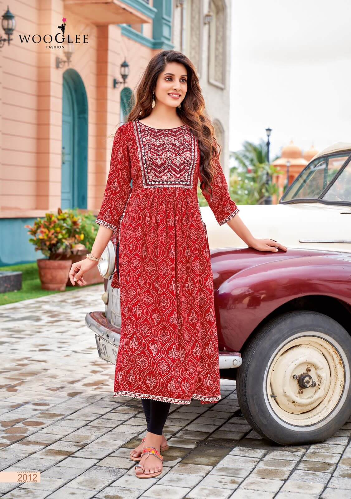 Wooglee Verona Printed Kurti Catalog collection 3