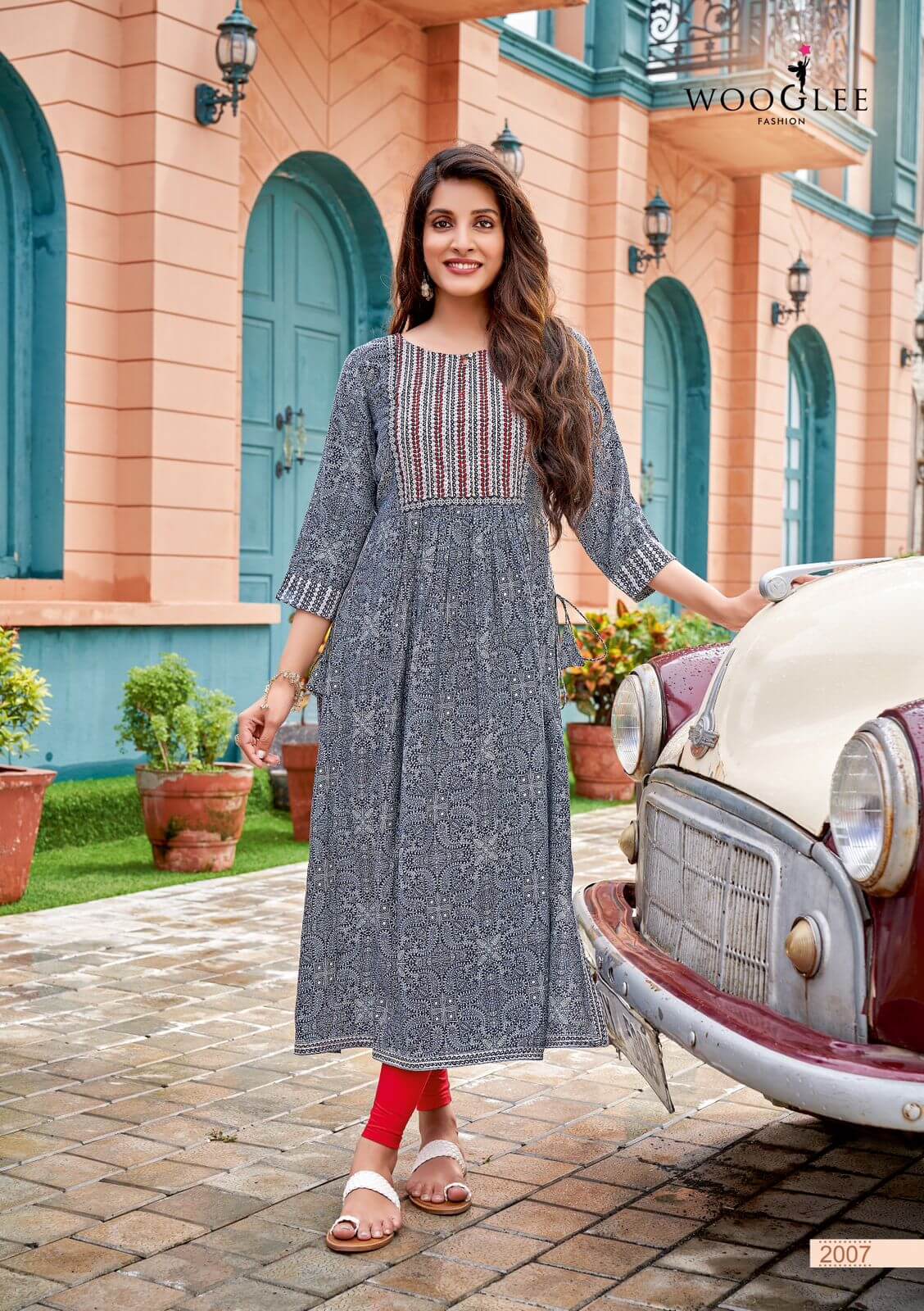 Wooglee Verona Printed Kurti Catalog collection 5