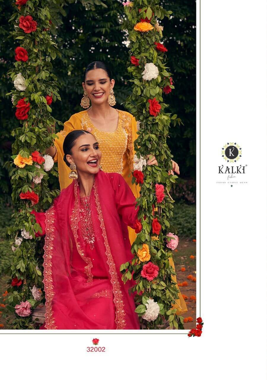 Kalki Phool Embroidery Salwar Kameez Catalog collection 1