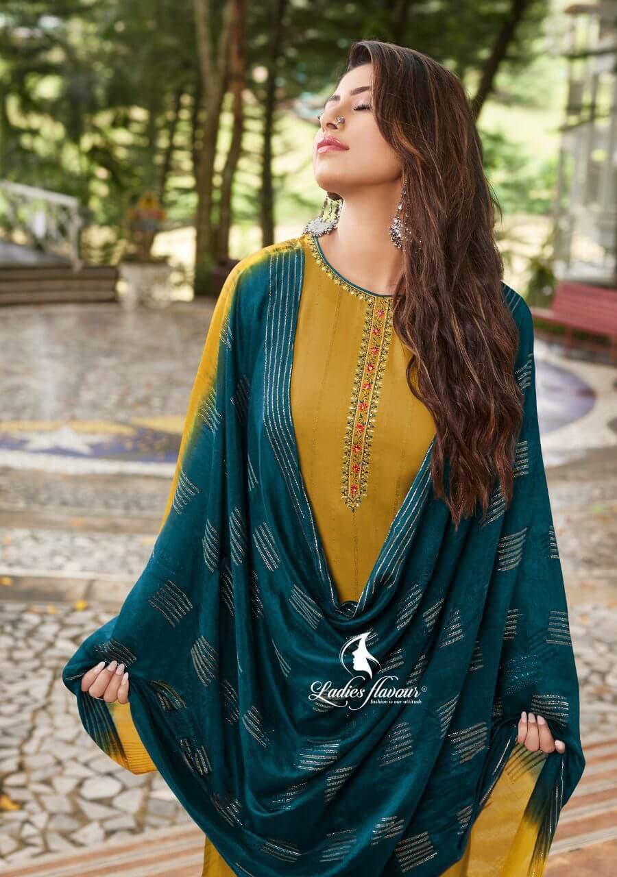 Ladies Flavour Safar Embroidery Salwar Kameez Catalog collection 1