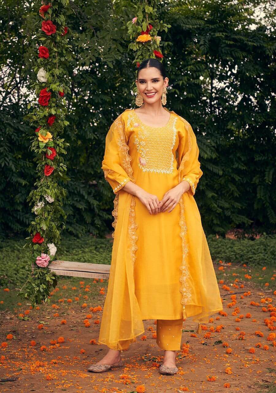 Kalki Phool Embroidery Salwar Kameez Catalog collection 2