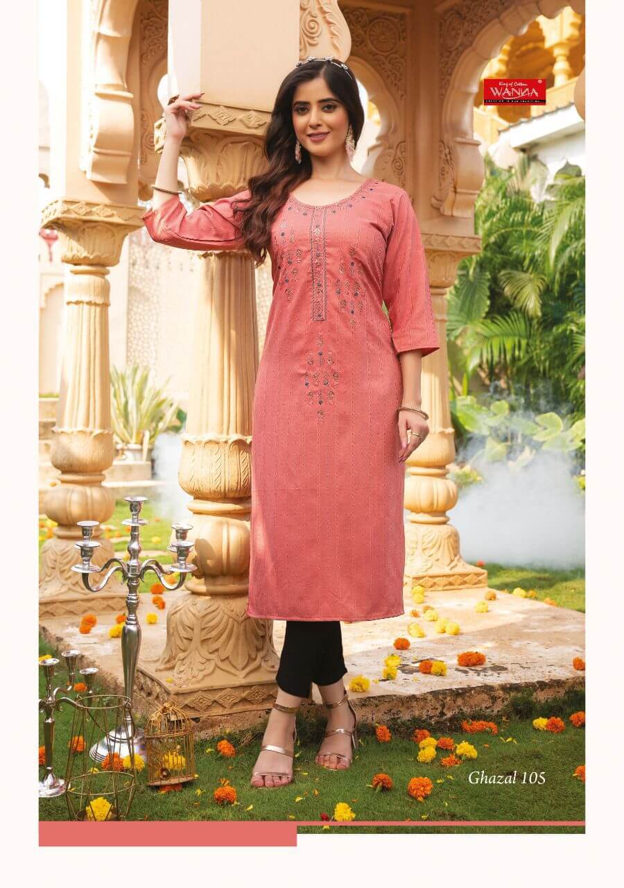 Wanna Ghazal Rayon Kurti Catalog collection 2