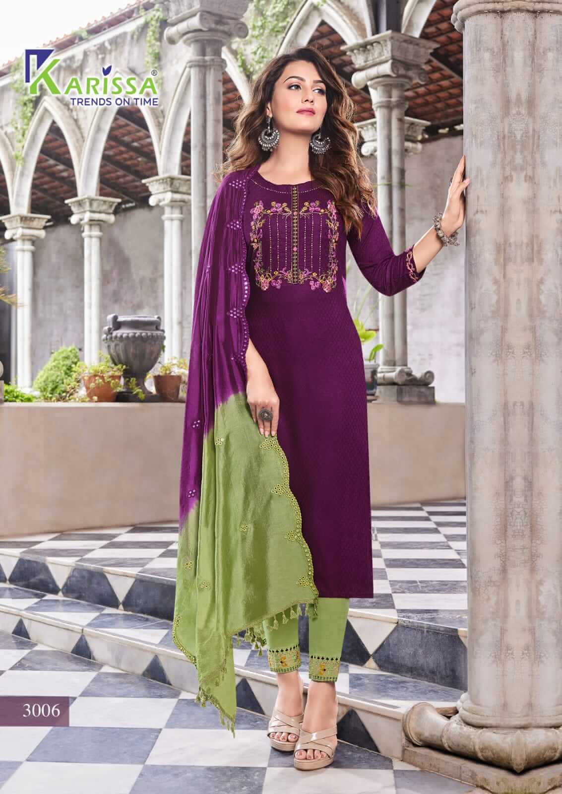 Karissa Bombay Beauty vol 3 Readymade Dress Catalog collection 7