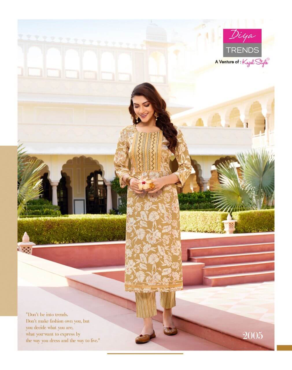 Diya Trends Goldy vol 2 Kurtis with Bottom Catalog collection 11