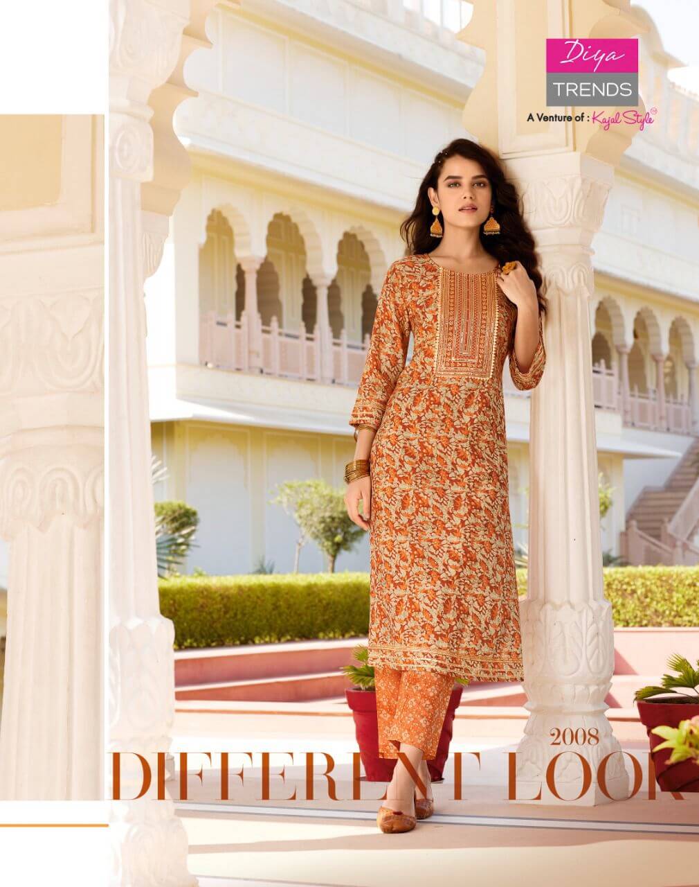 Diya Trends Goldy vol 2 Kurtis with Bottom Catalog collection 5