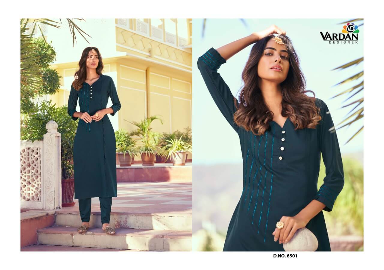 Vardan Raahat vol 1 Kurtis with Bottom Catalog collection 1