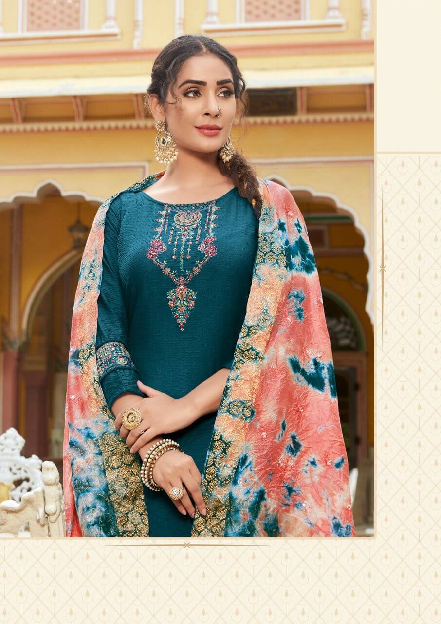 Koodee Riva vol 7 Embroidery Salwar Kameez Catalog collection 6