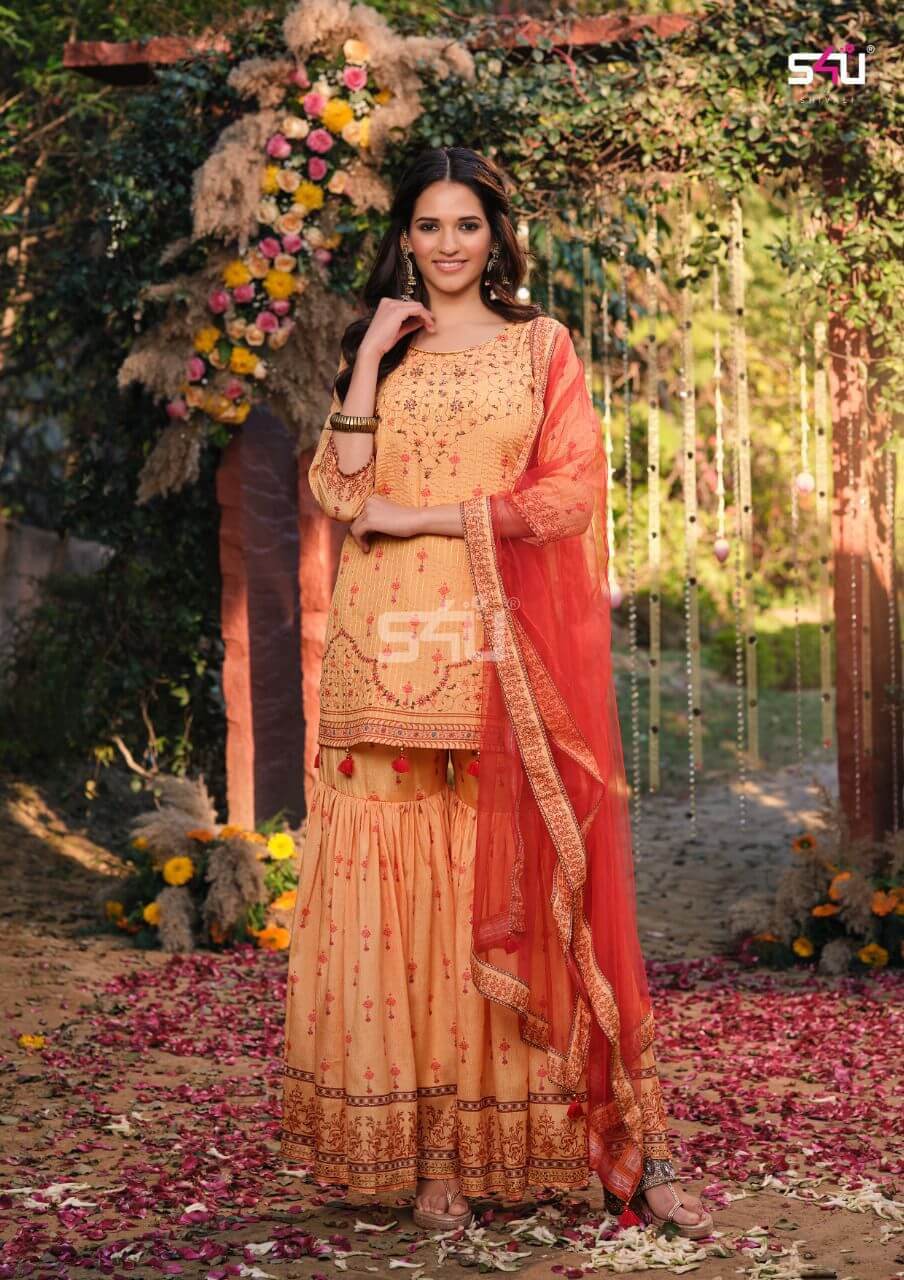 S4u Afreen Designer Wedding Party Salwar Suits Catalog collection 8