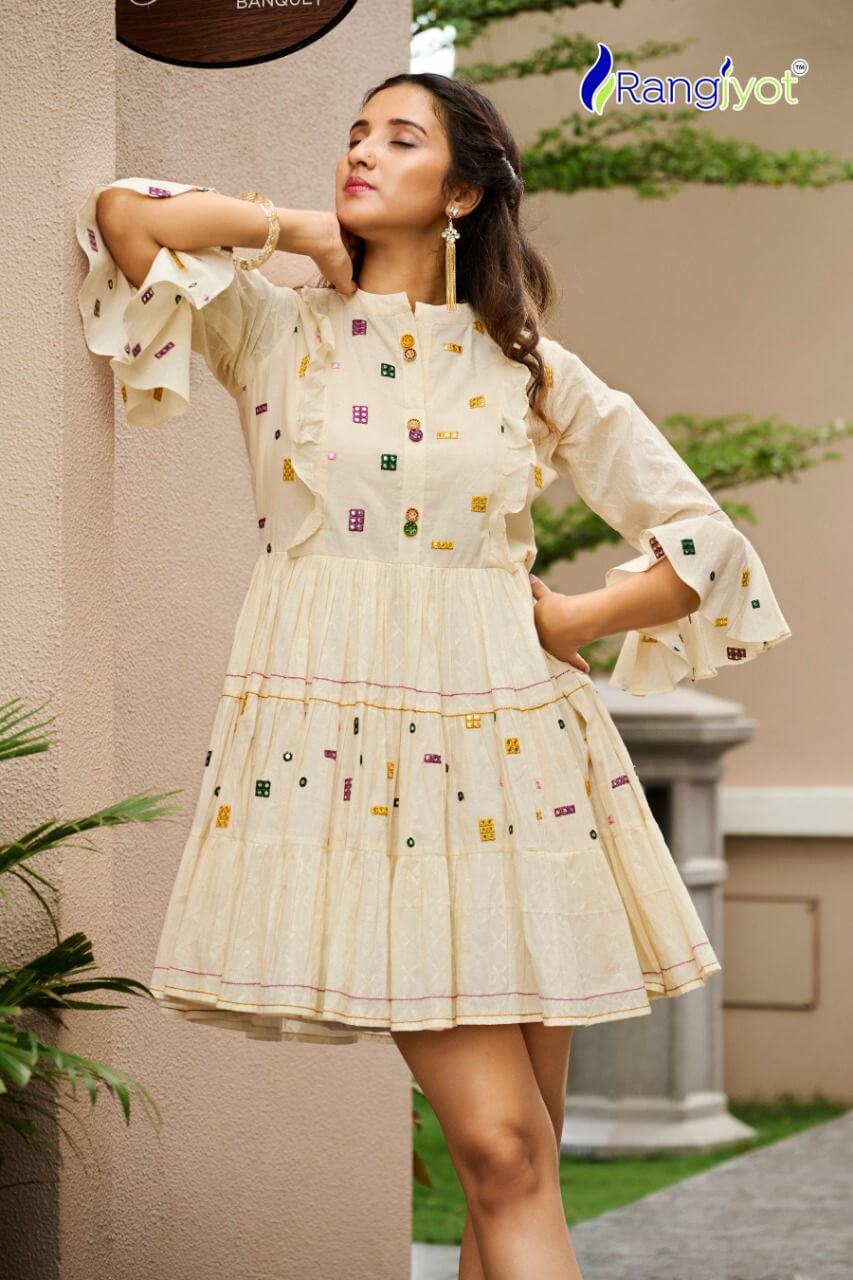 Rangjyot Unique vol 1 One Piece Dress Catalog collection 8