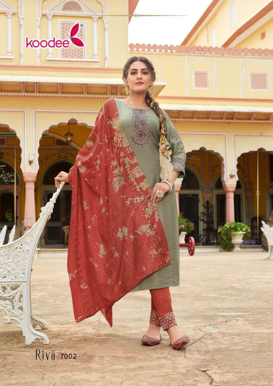 Koodee Riva vol 7 Embroidery Salwar Kameez Catalog collection 9