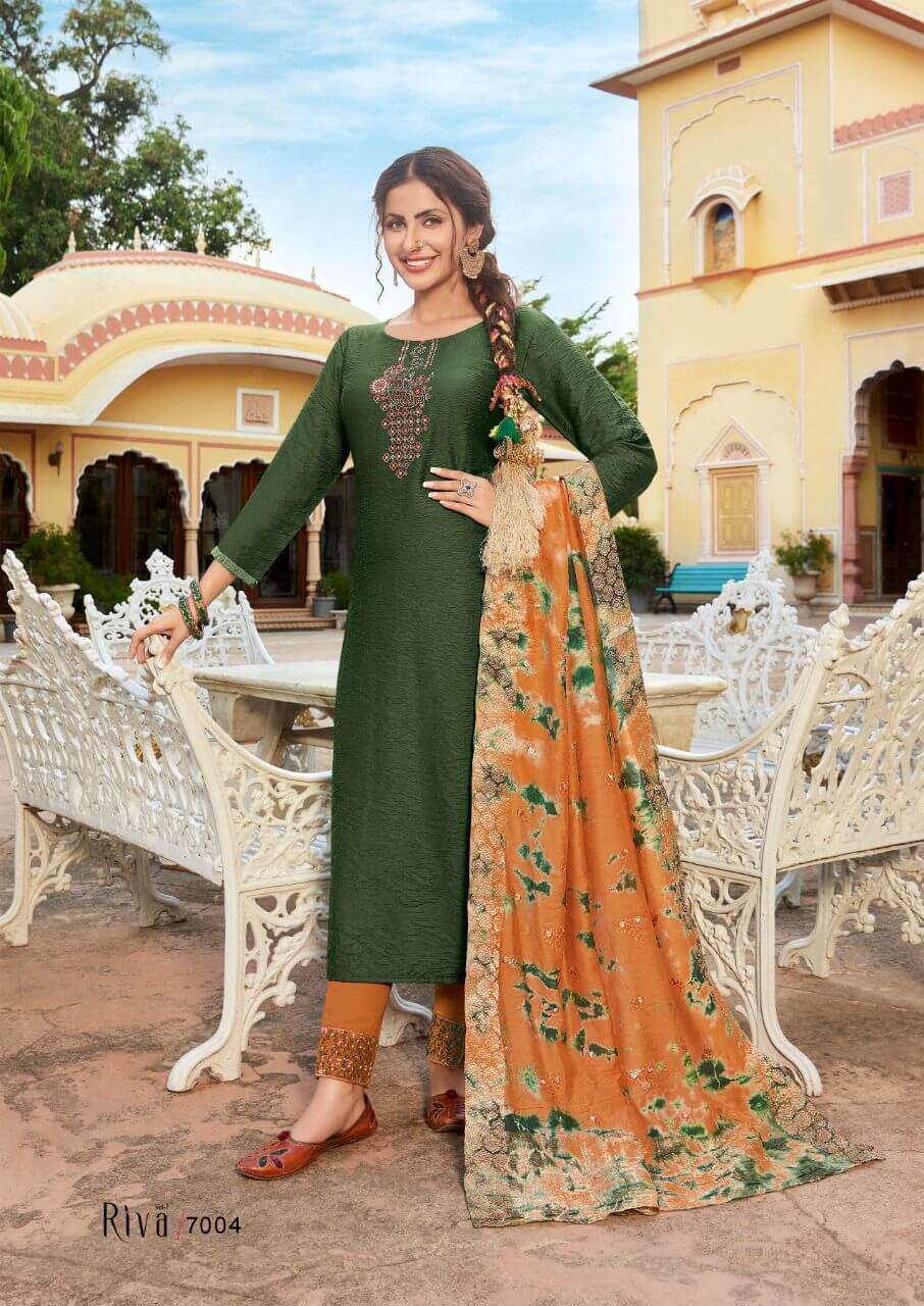 Koodee Riva vol 7 Embroidery Salwar Kameez Catalog collection 8