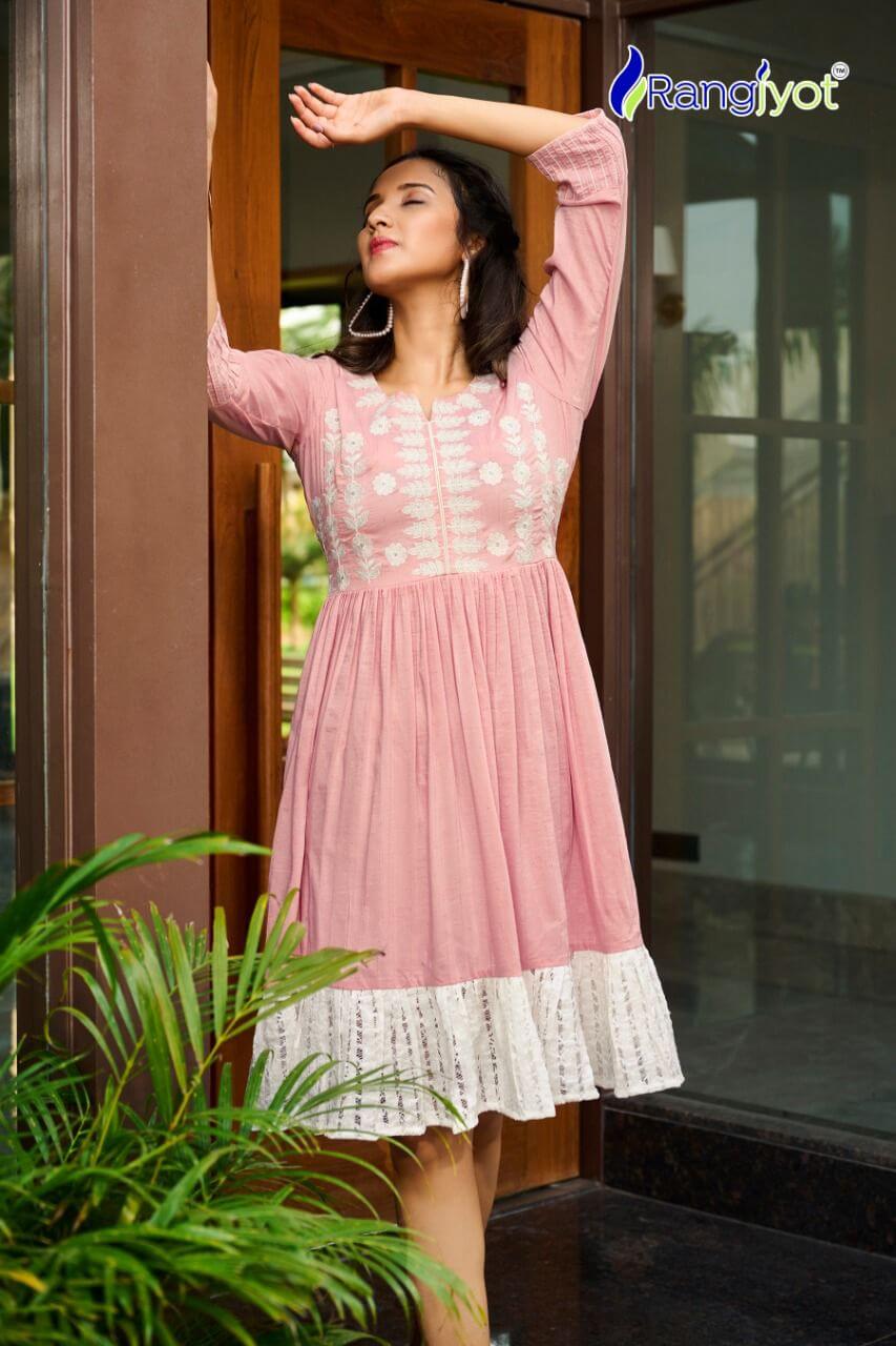 Rangjyot Unique vol 1 One Piece Dress Catalog collection 7