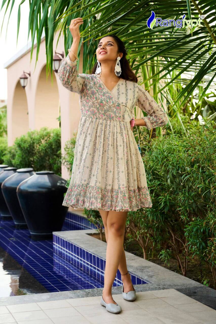 Rangjyot Unique vol 1 One Piece Dress Catalog collection 5