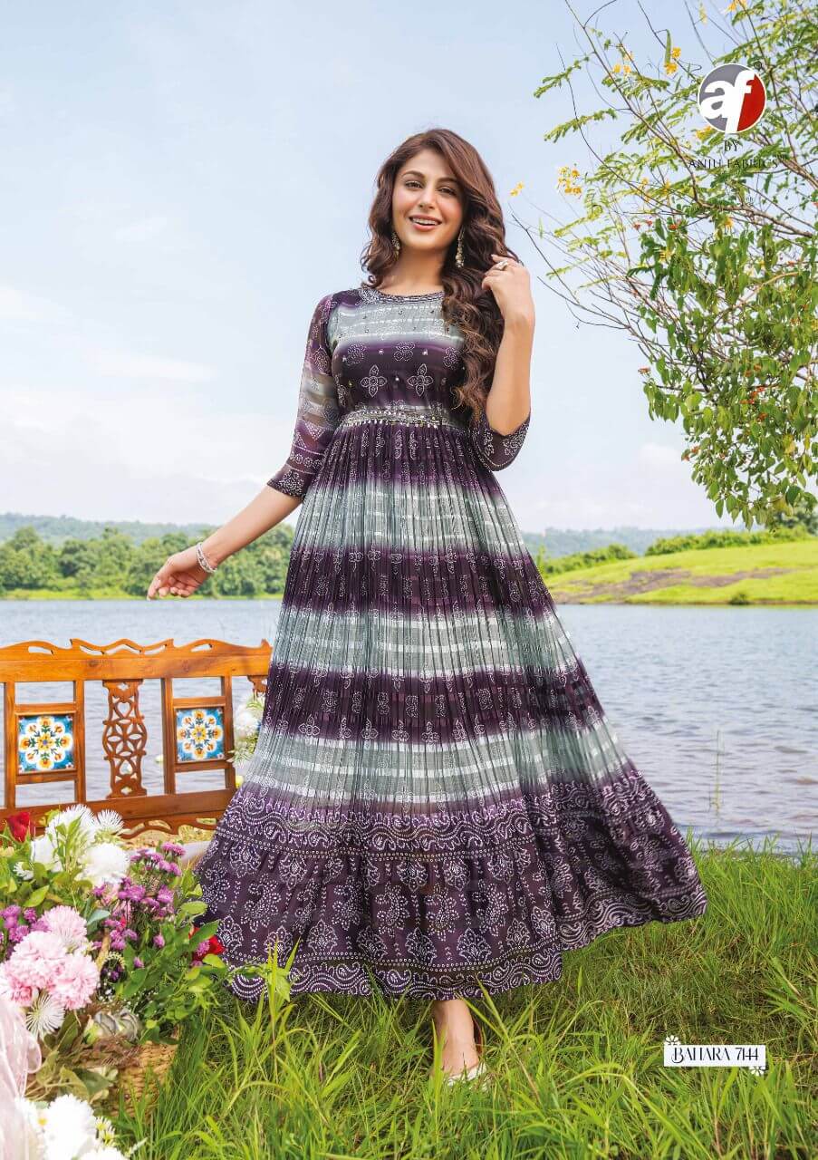 Af Bahara Designer Kurti Catalog collection 6