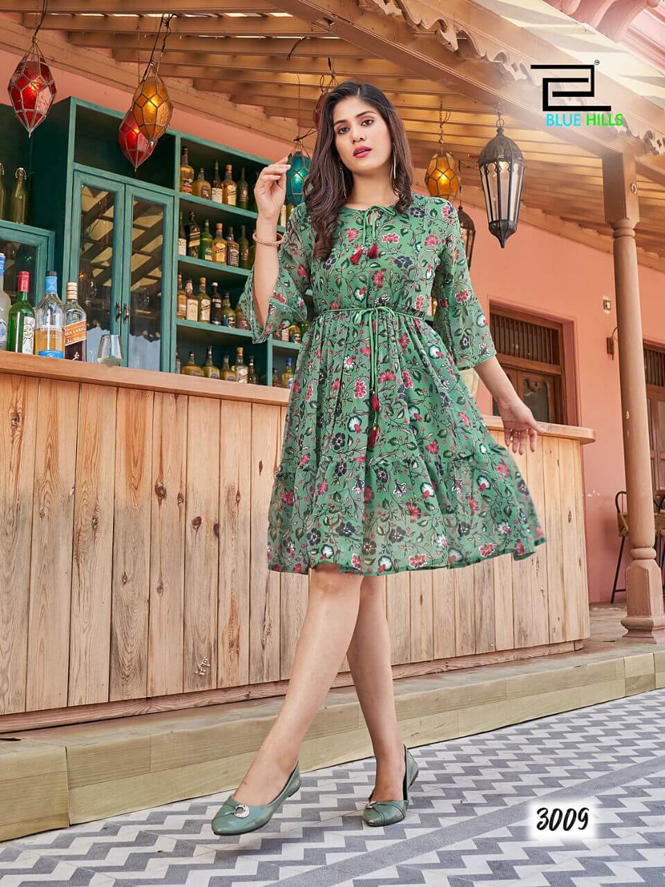 Blue Hills Charming vol 3 One Piece Dress Catalog collection 4